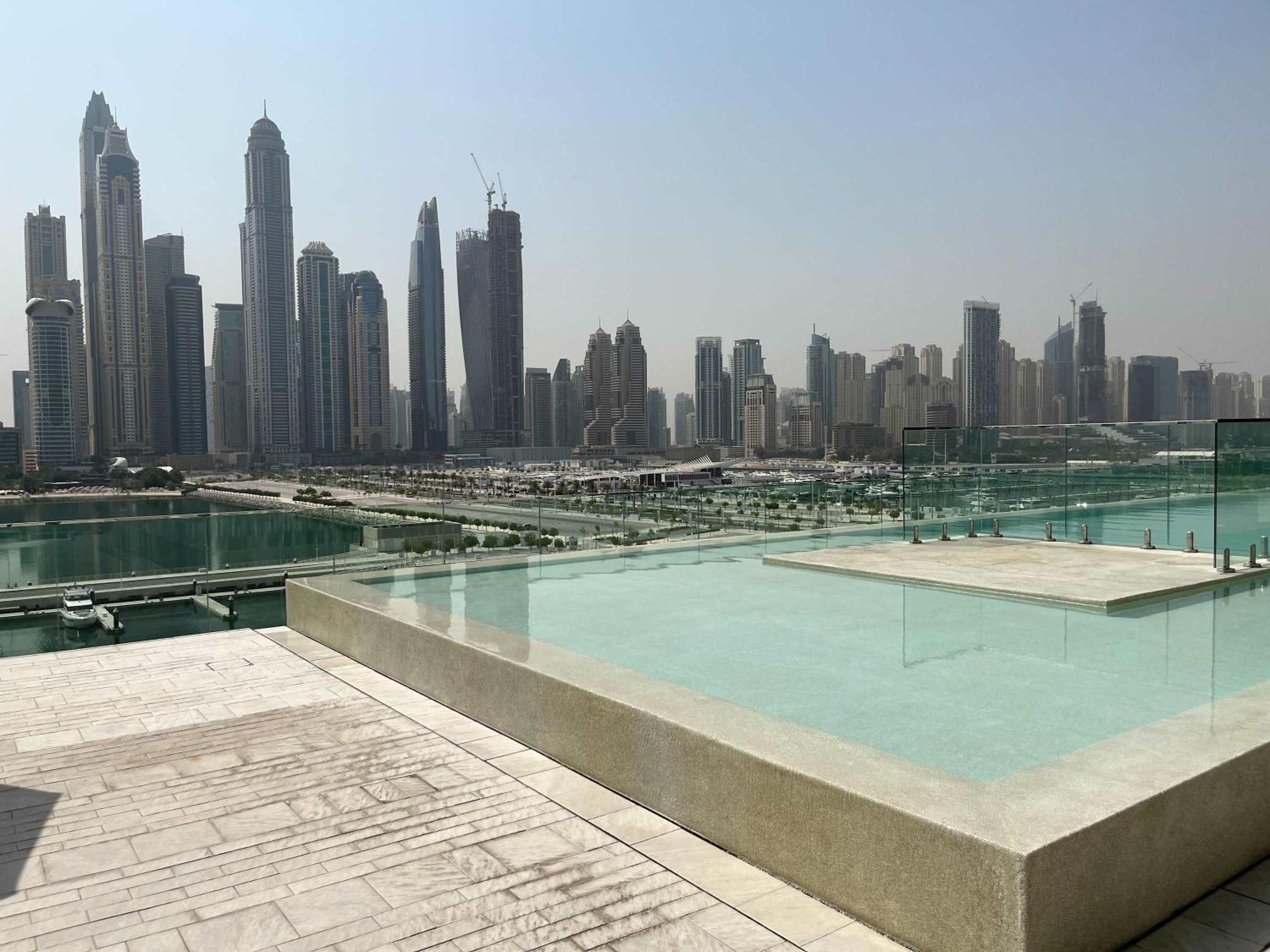 Silkhaus Palm View 1Bdr With Private Beach In Emaar Beachfront Дубай Екстериор снимка
