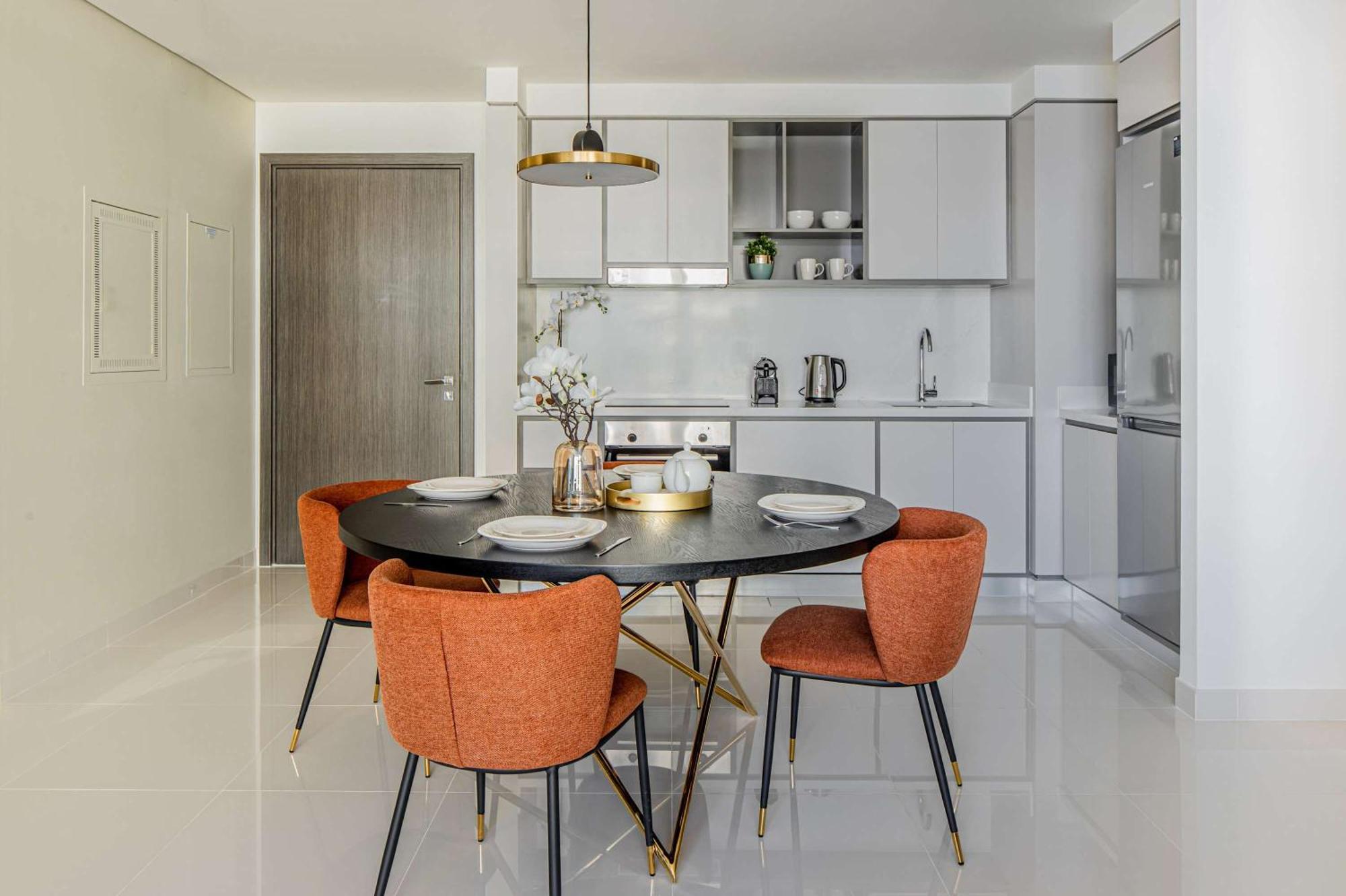 Silkhaus Palm View 1Bdr With Private Beach In Emaar Beachfront Дубай Екстериор снимка